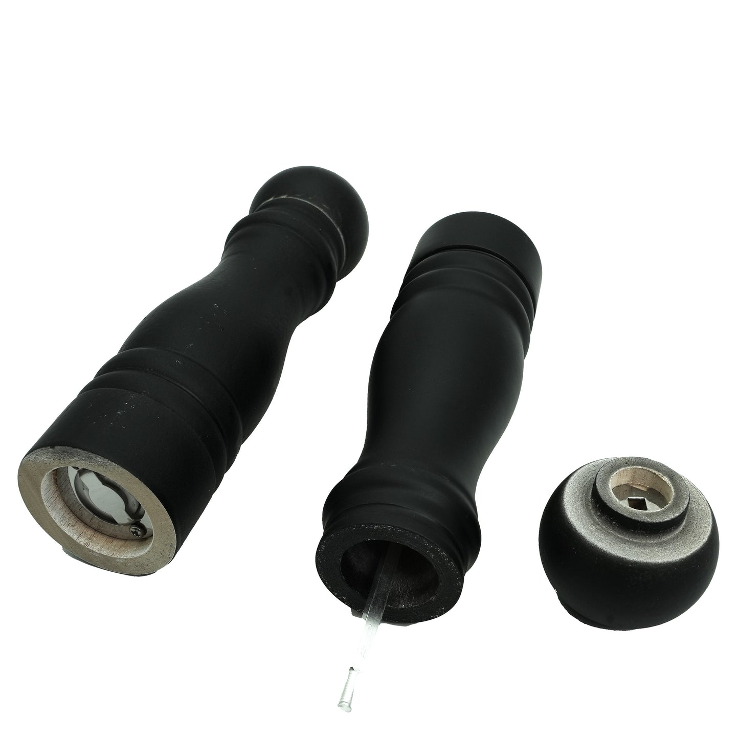 Set 2 rasnite, pentru sare - piper, lemn natural ,Conzept, 55539