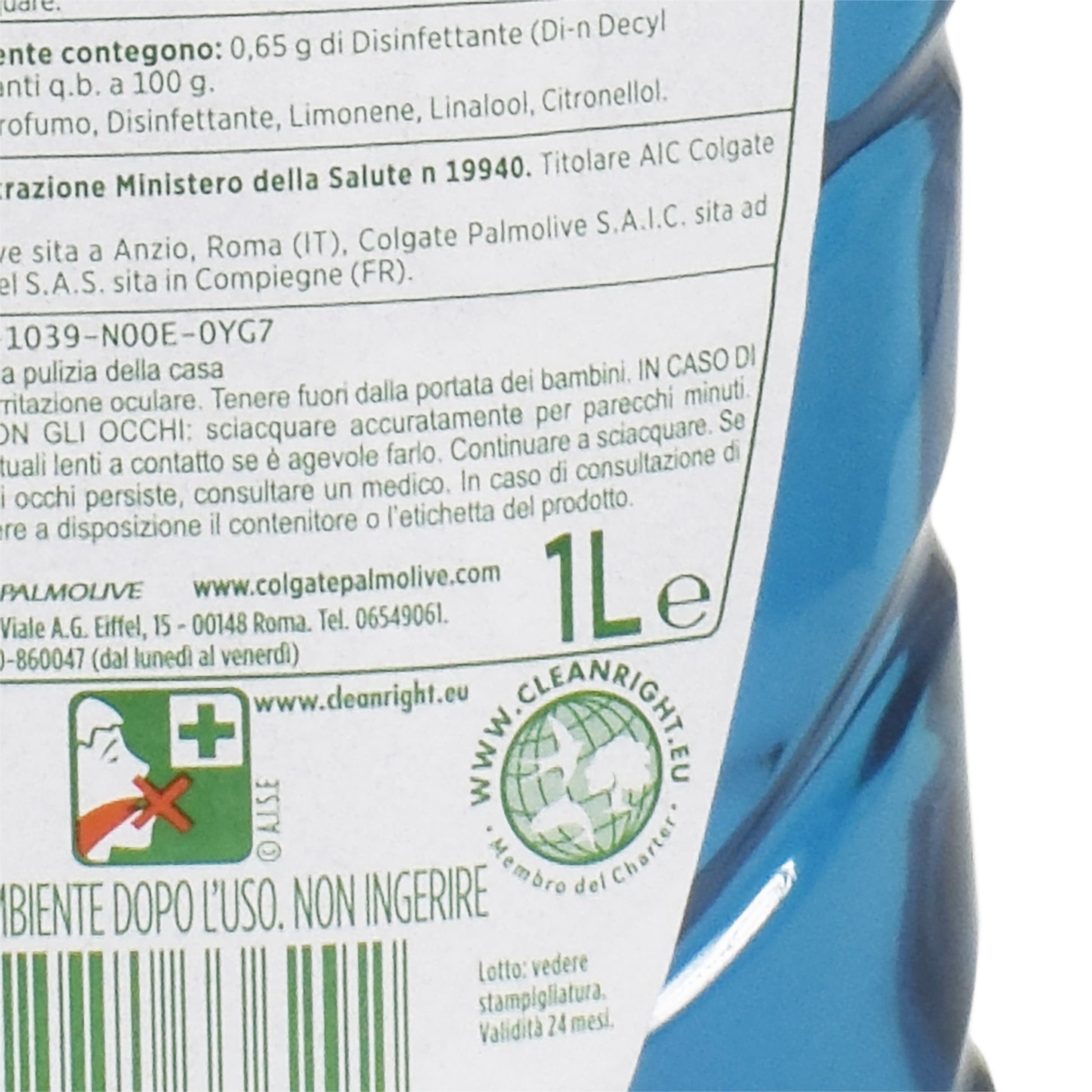 Solutie pentru curatare universala, dezifectanta, Ajax, 1l, 36292
