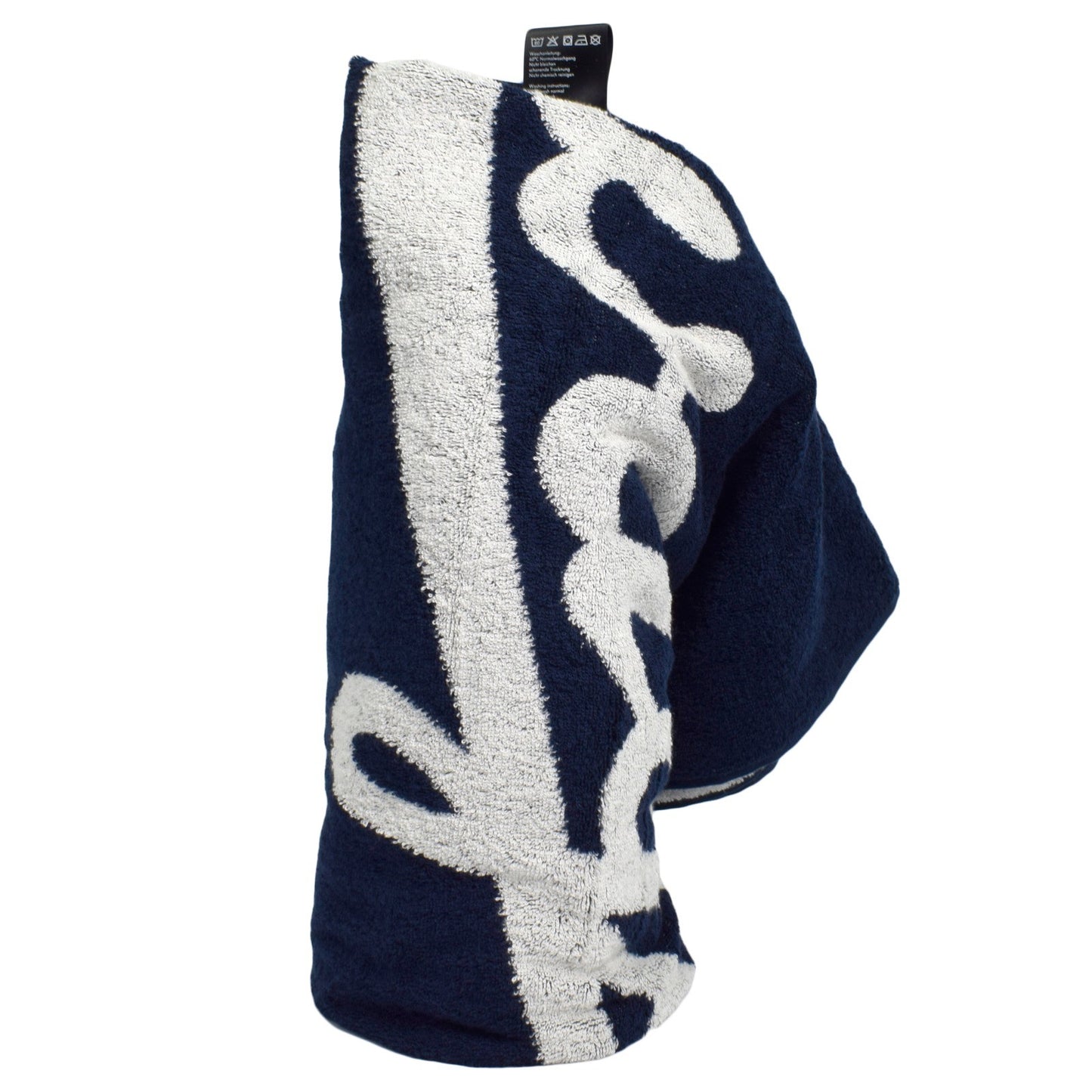 Prosop VolksWagen albastru pentru baie sau plaja, 80 x 180 cm, 100% bumbac - Original VW, 31108