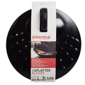 Capac universal, metalic, anti stropi, NEGRU, 30 CM, Lowenthal