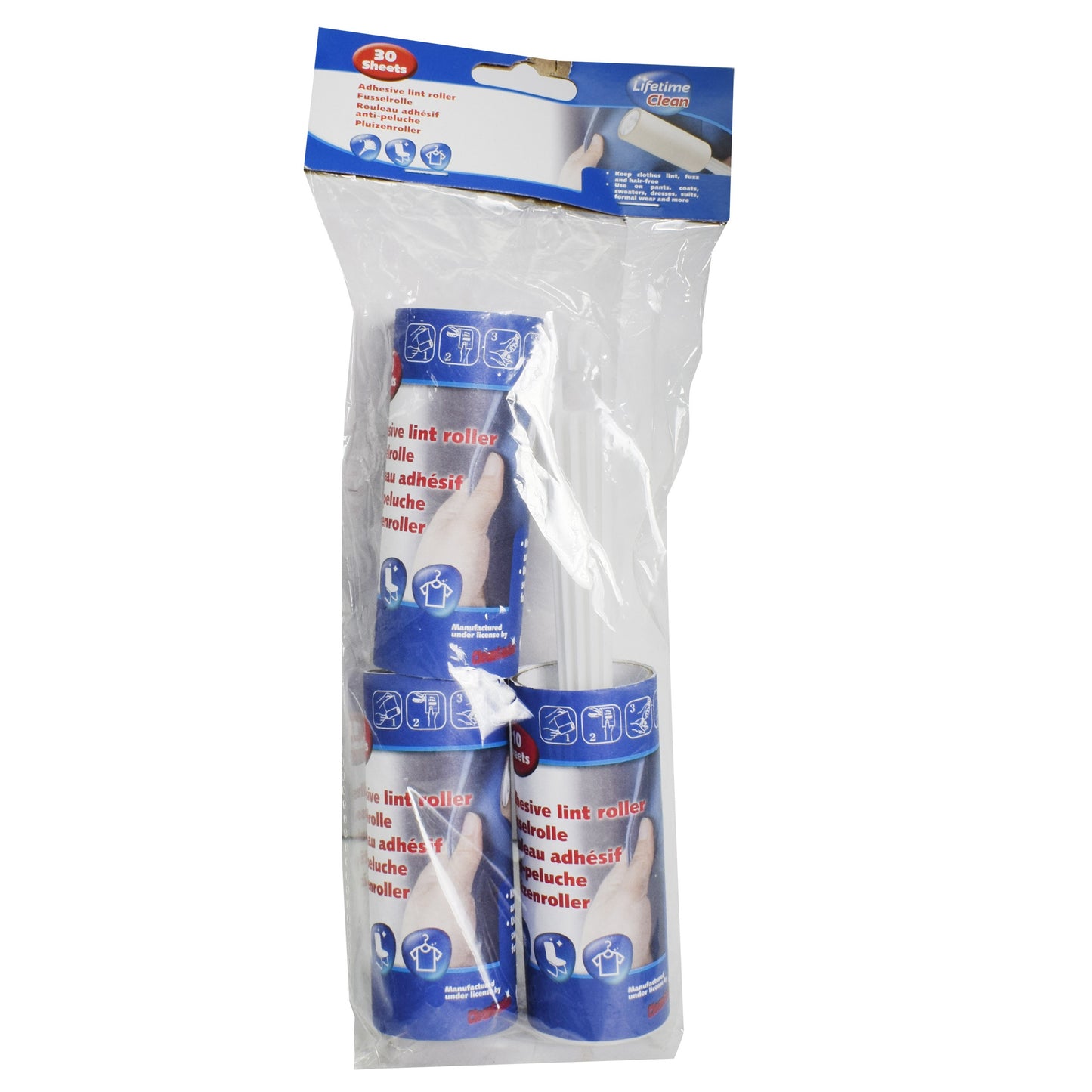 Set rola de scame + doua rezerve, Life Clean, 64064