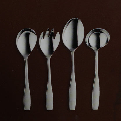 Set de 4 tacamuri pentru servit, din inox 18/10, Fontignac, 01775