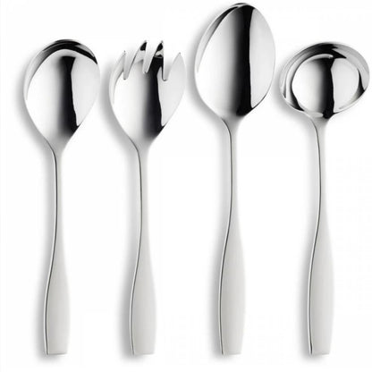 Set de 4 tacamuri pentru servit, din inox 18/10, Fontignac, 01775