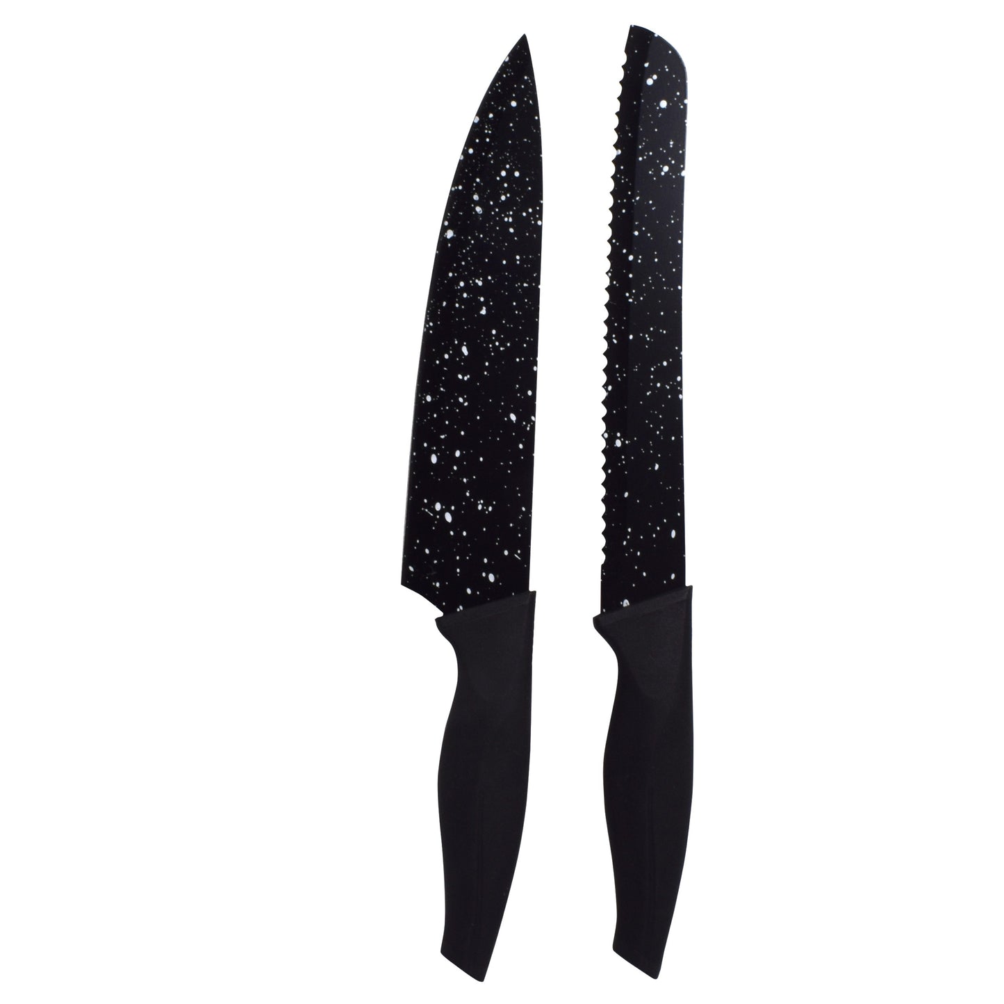 Set 5 cutite/curatator legume, Lowenthal, Marmura, Negru
