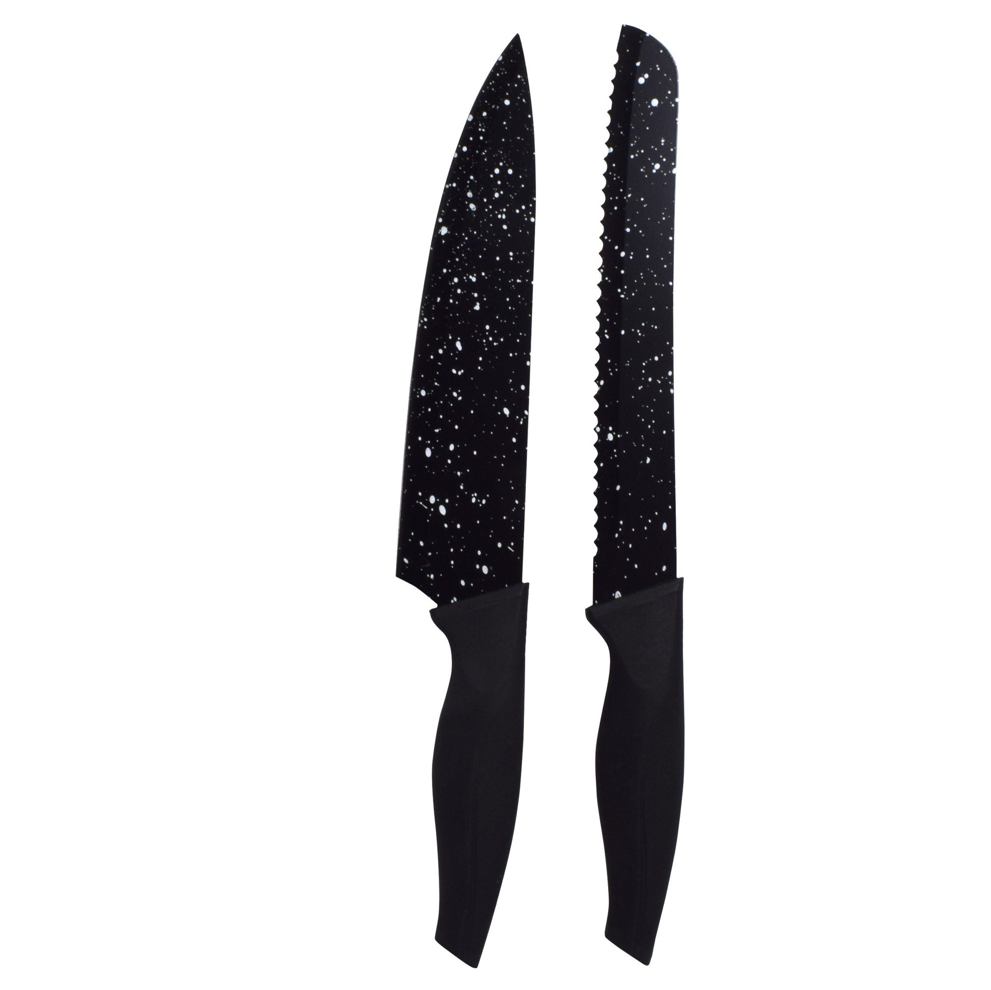Set 5 cutite/curatator legume, Lowenthal, Marmura, Negru
