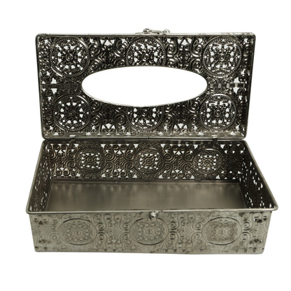 Cutie Servetele metal perforat, Home Accent, 71491