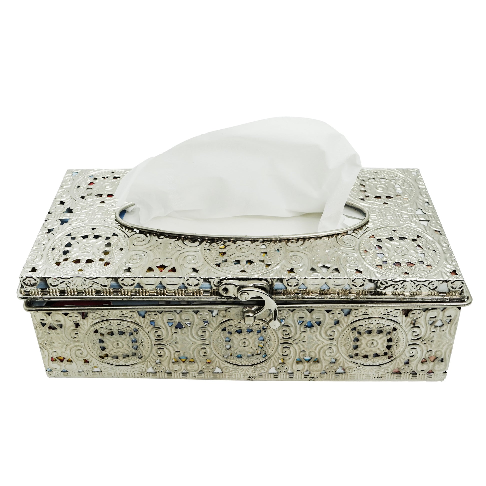 Cutie Servetele metal perforat, Home Accent, 71491
