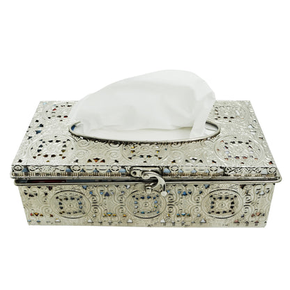 Cutie Servetele metal perforat, Home Accent, 71491