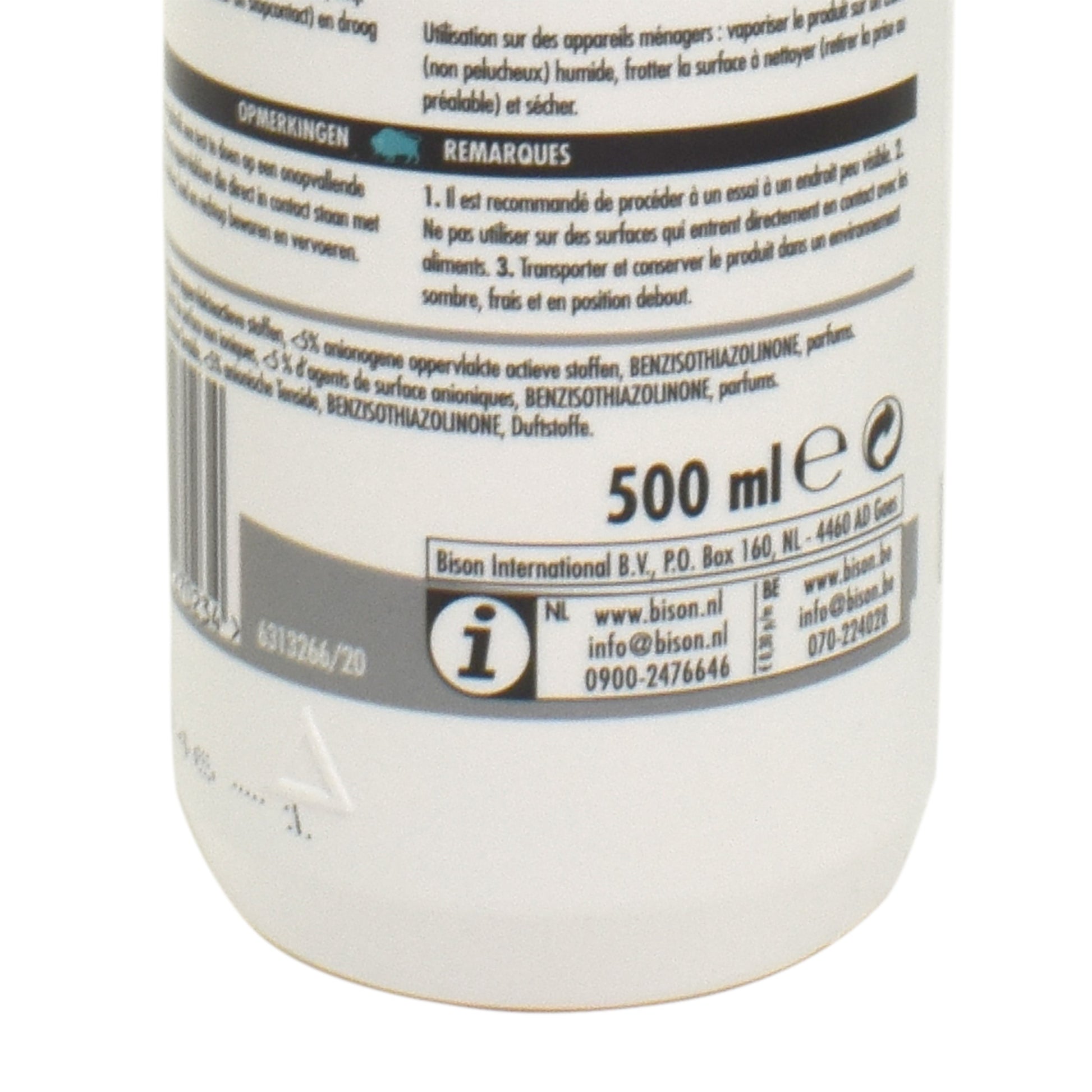 Solutie pentru lustruirea inoxului, Bison, 500ml