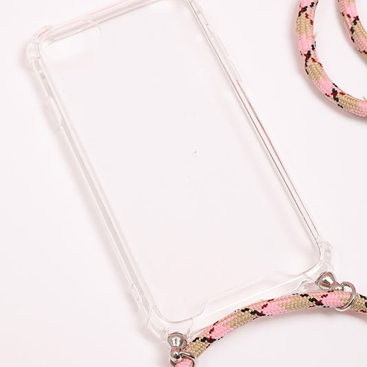 Husa telefon cu snur , pentru iPhone 6, iPhone 6s, iPhone 7, iPhone 8, Pimkie, 17687