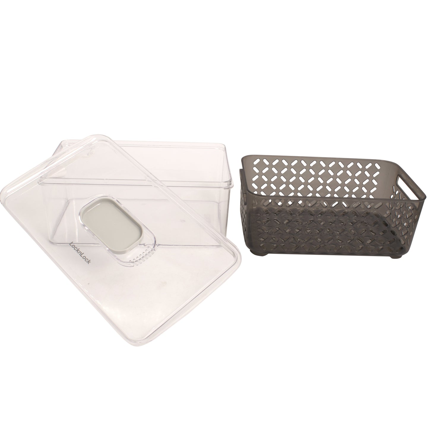 Cutie de depozitare alimente, rece, fara BPA, 30 CM, transparenta, LocknLock, 49568