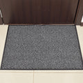 Covoras pentru usa cu margini de cauciuc, 40 x 60 cm, gri, 8295Gy