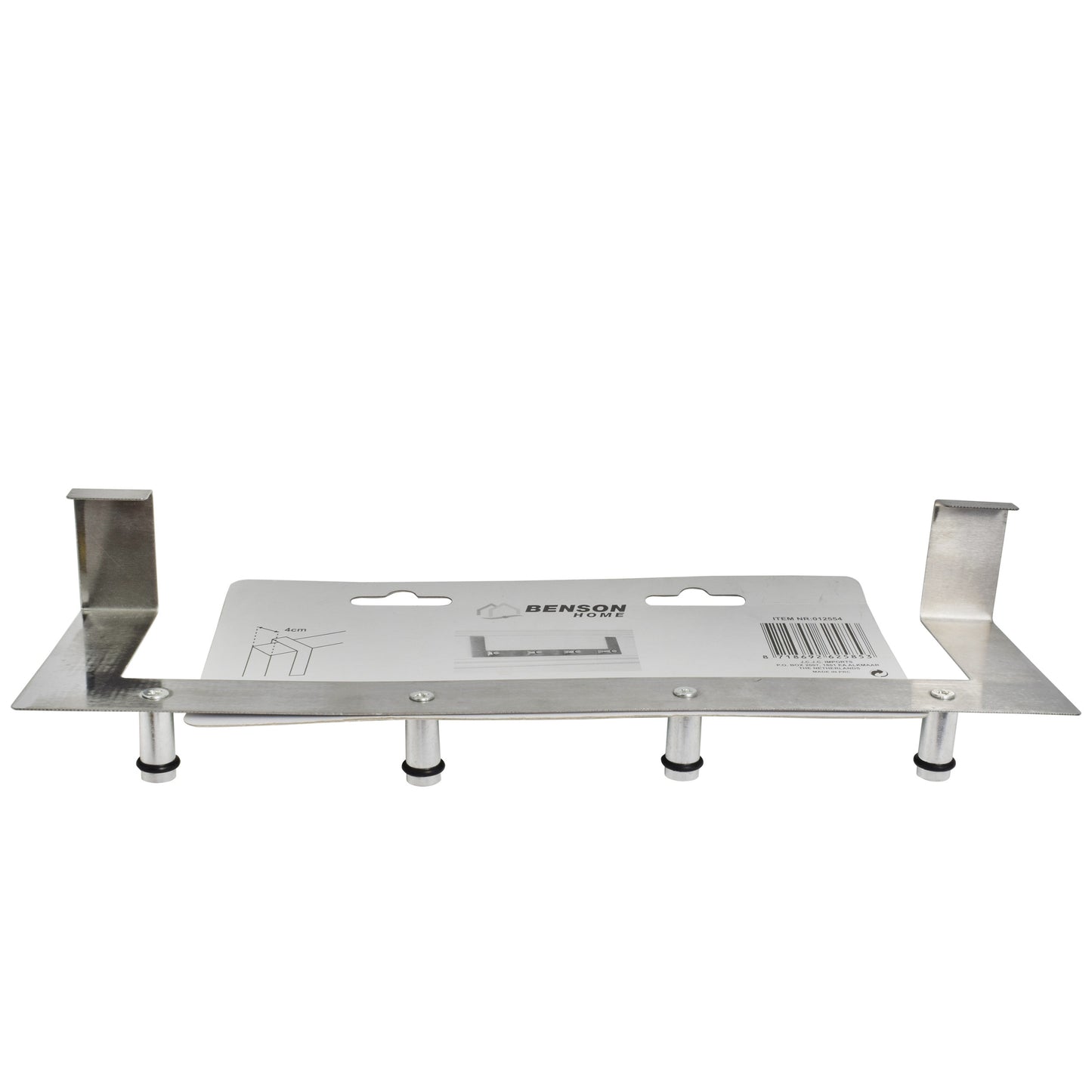 Cuier ixox pentru usa cu 4 agatatori, 30 cm, Benson, 25853