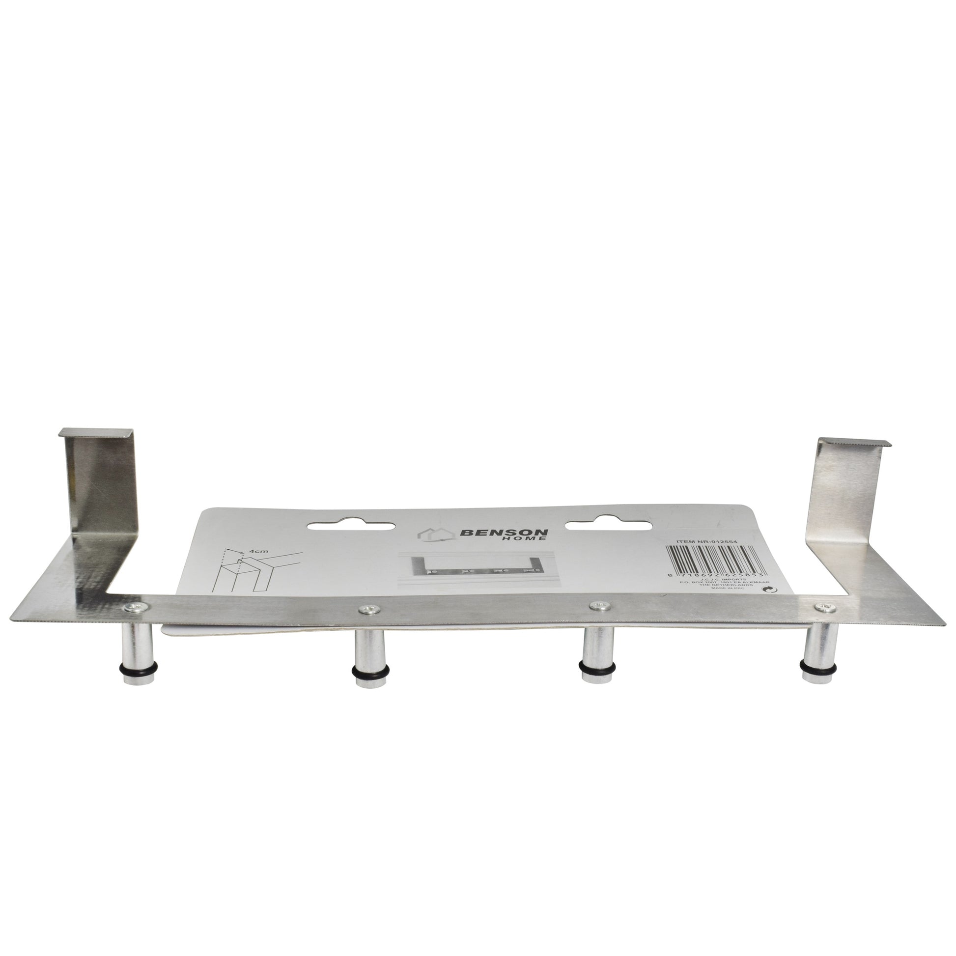 Cuier ixox pentru usa cu 4 agatatori, 30 cm, Benson, 25853
