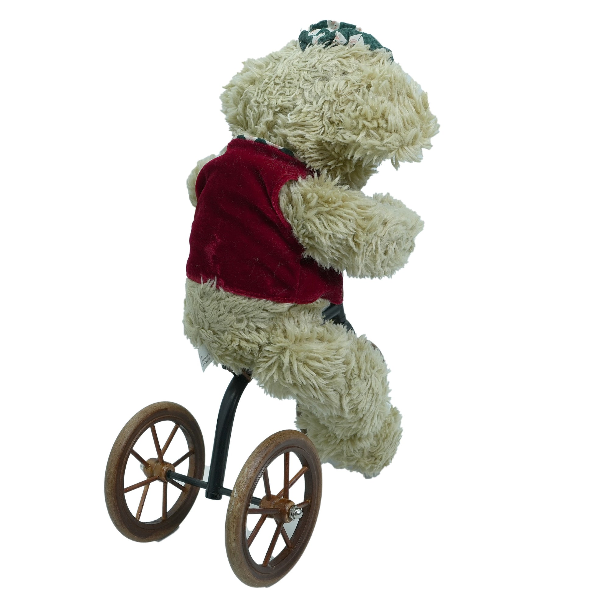 Jucarie Plus, urs pe bicicleta, Biking Teddy, 06111
