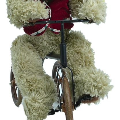 Jucarie Plus, urs pe bicicleta, Biking Teddy, 06111