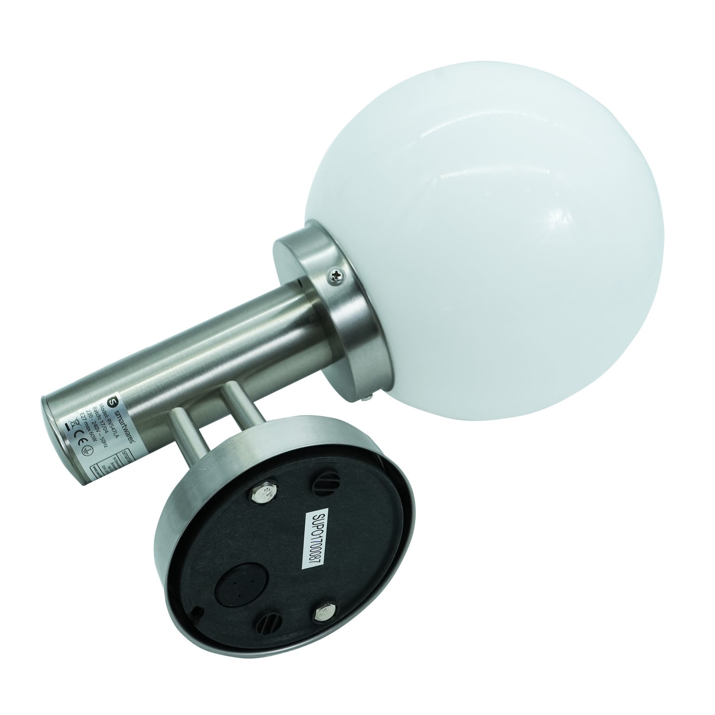 Lampa exterioara de perete, cu senzor de miscare, 60W, Smartwares, 42170