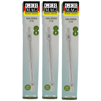 Set 3 becuri Halogen R7S, Budget, 11068