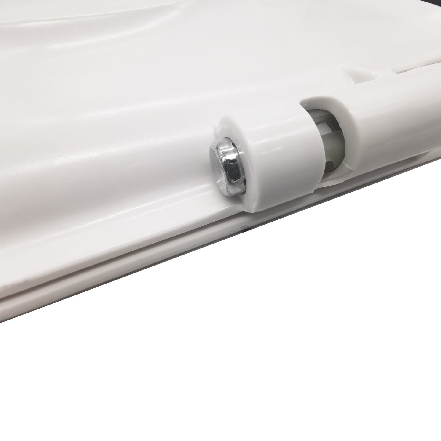 Capac pentru wc, universal, Dutch House, Soft Close, alb, 465x365, 02212