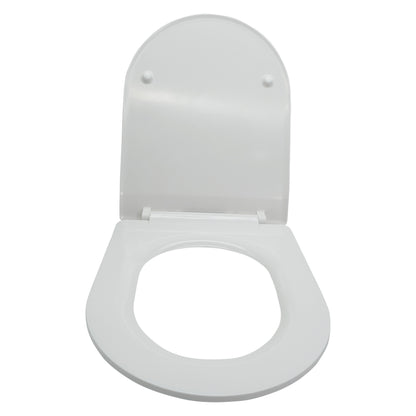 Capac pentru wc, universal, Dutch House, Soft Close, alb, 465x365, 02212