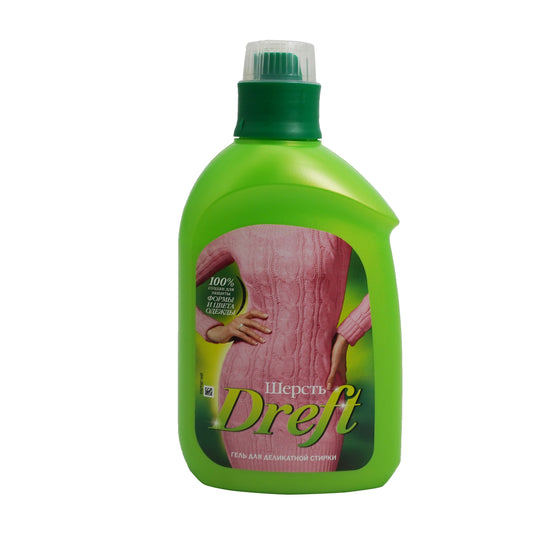 Detergent lichid 15 spalari, concentrat lana, 0.8l, Dreft, 07139