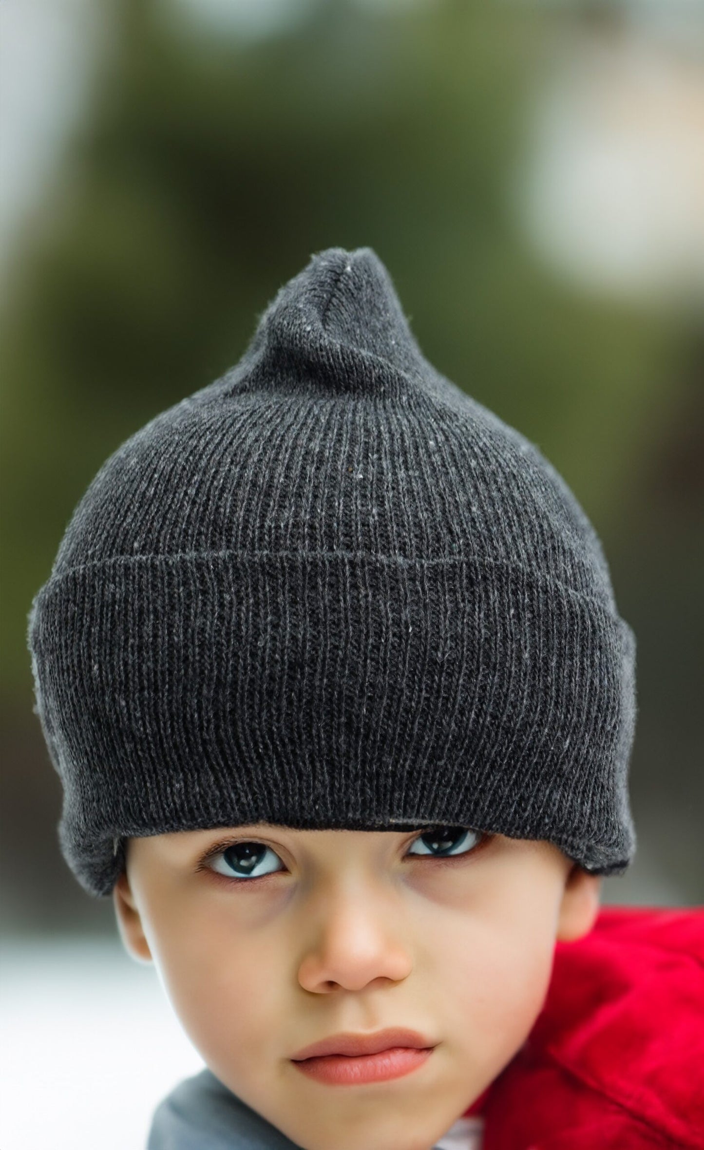 Caciula tricotata unisex, gri, Benson, 9914Gy