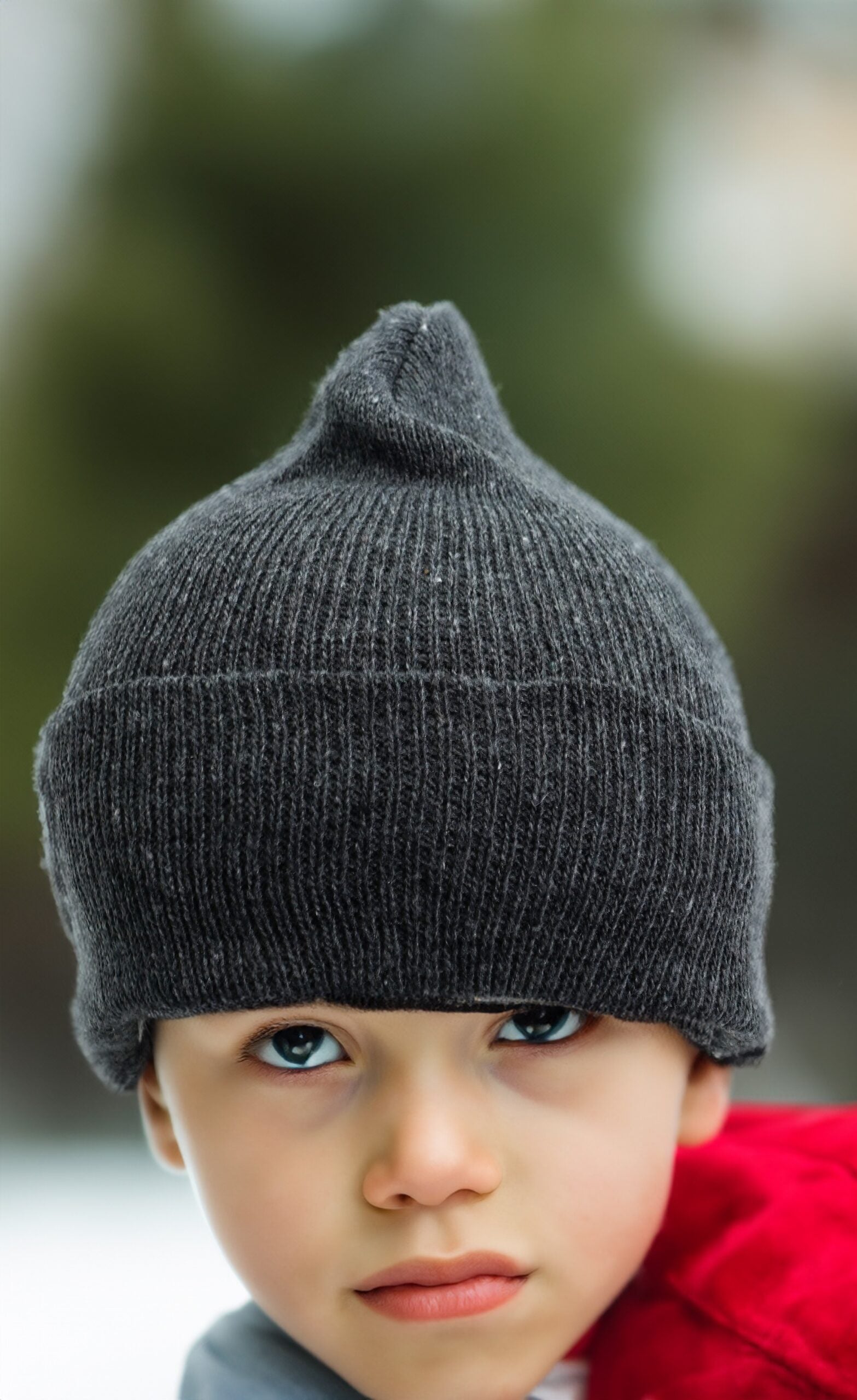 Caciula tricotata unisex, gri, Benson, 9914Gy