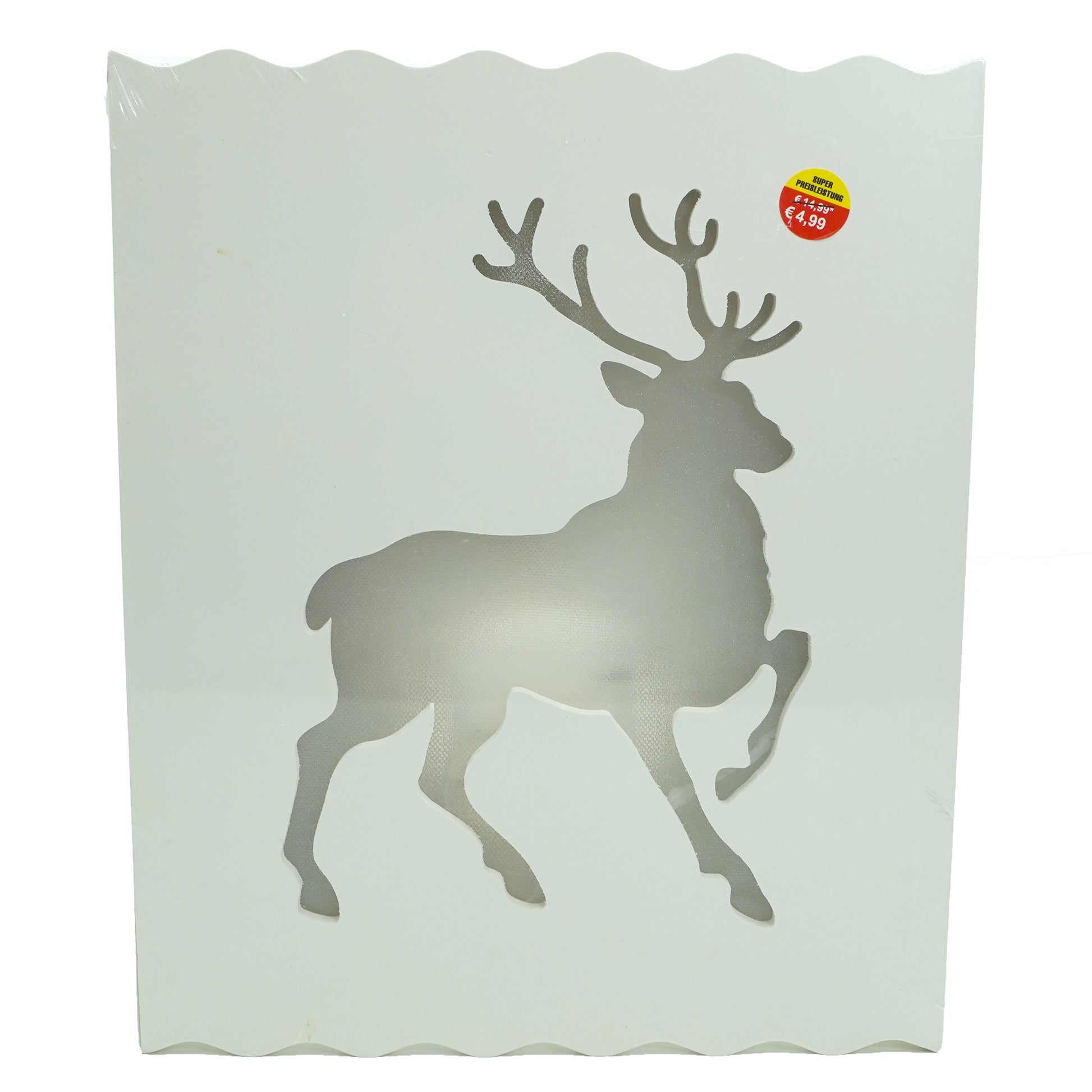 Tablou cu Ren, 8 Leduri, 24x30 cm, Grundig, 19915