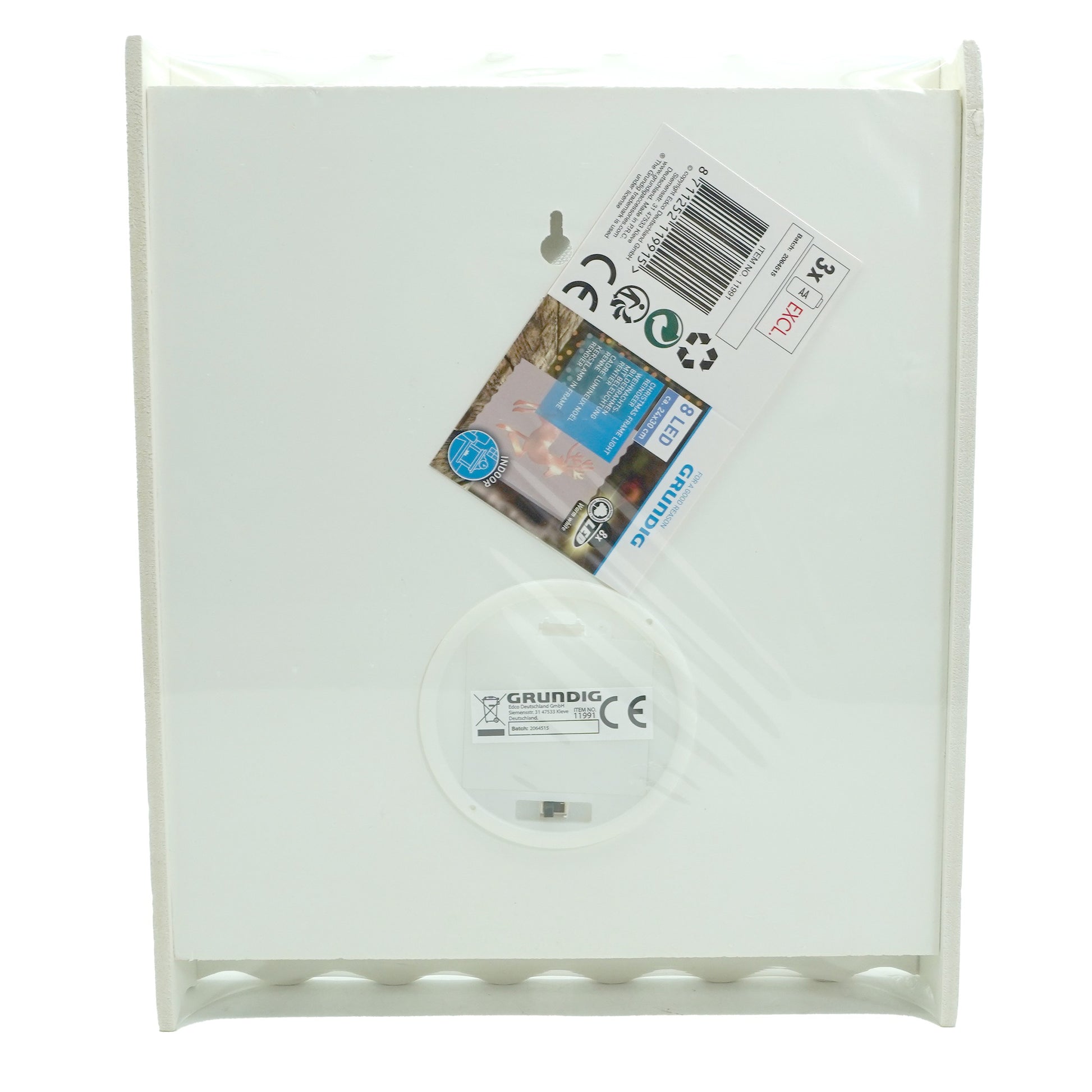 Tablou cu Ren, 8 Leduri, 24x30 cm, Grundig, 19915