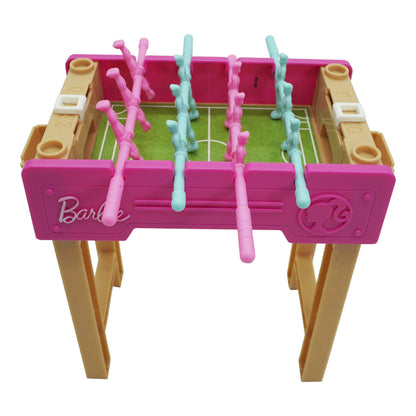 Set de joaca Barbie - Masa de fotbal cu accesorii, 03959