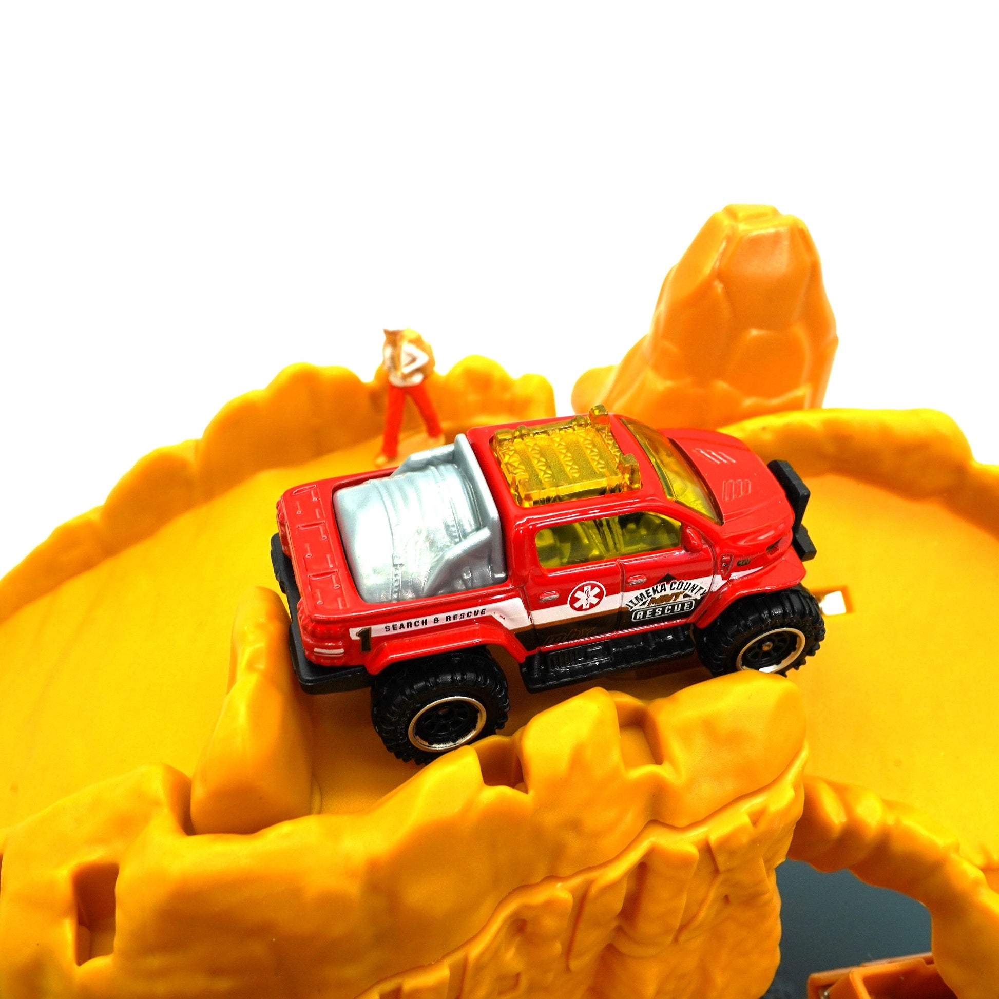 Set de joaca Matchbox - Action Drivers, Canionul, cu sunete si lumini, 67503
