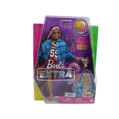 Papusa Barbie Extra Style - Jacheta Sport, 24438