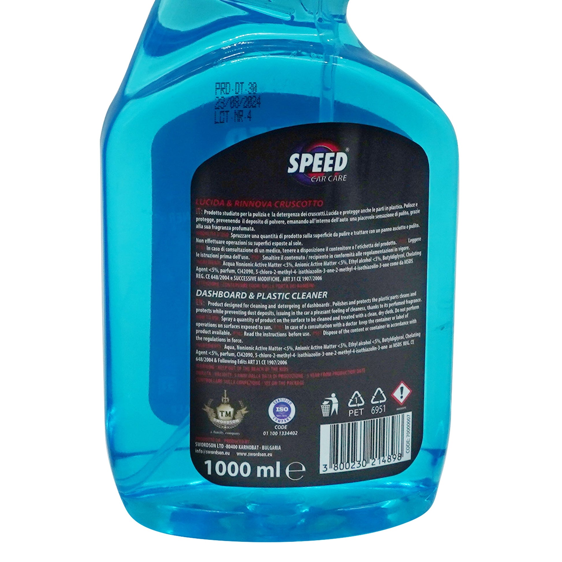 Solutie Spray curatare piele, 1l, Speed, 14911