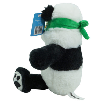 Jucarie de Plus, Pro Panda, Wilde Helden, alb cu negru, 30 cm, 25919