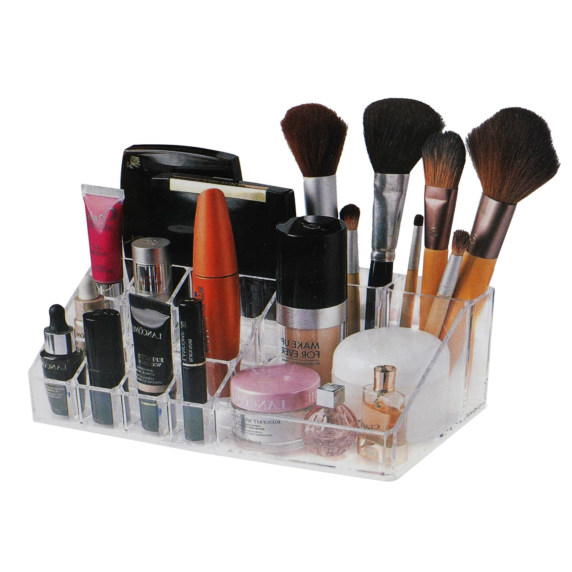 Organizator de machiaj, transparent, 24x13 cm, Benson, 95094