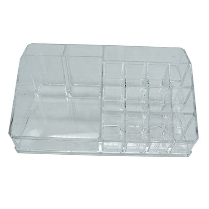 Organizator de machiaj, transparent, 24x13 cm, Benson, 95094