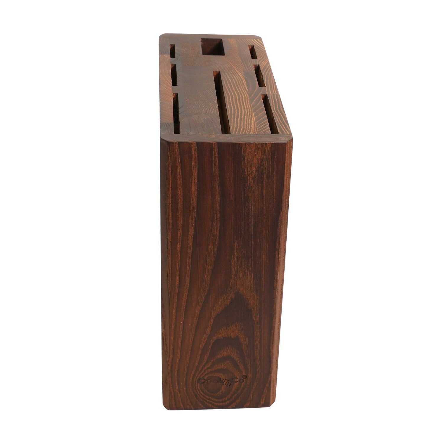 Suport lemn natural pentru cutite, Cook & Co, 17x9x22 cm, 15522