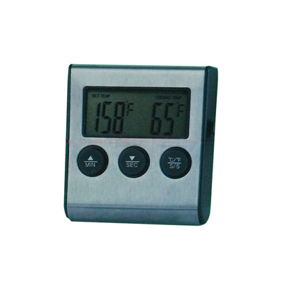 Termometru profesional cu timer si alarma, Benson, digital, magnetic, cablu 100 cm rezistent la caldura, 47682