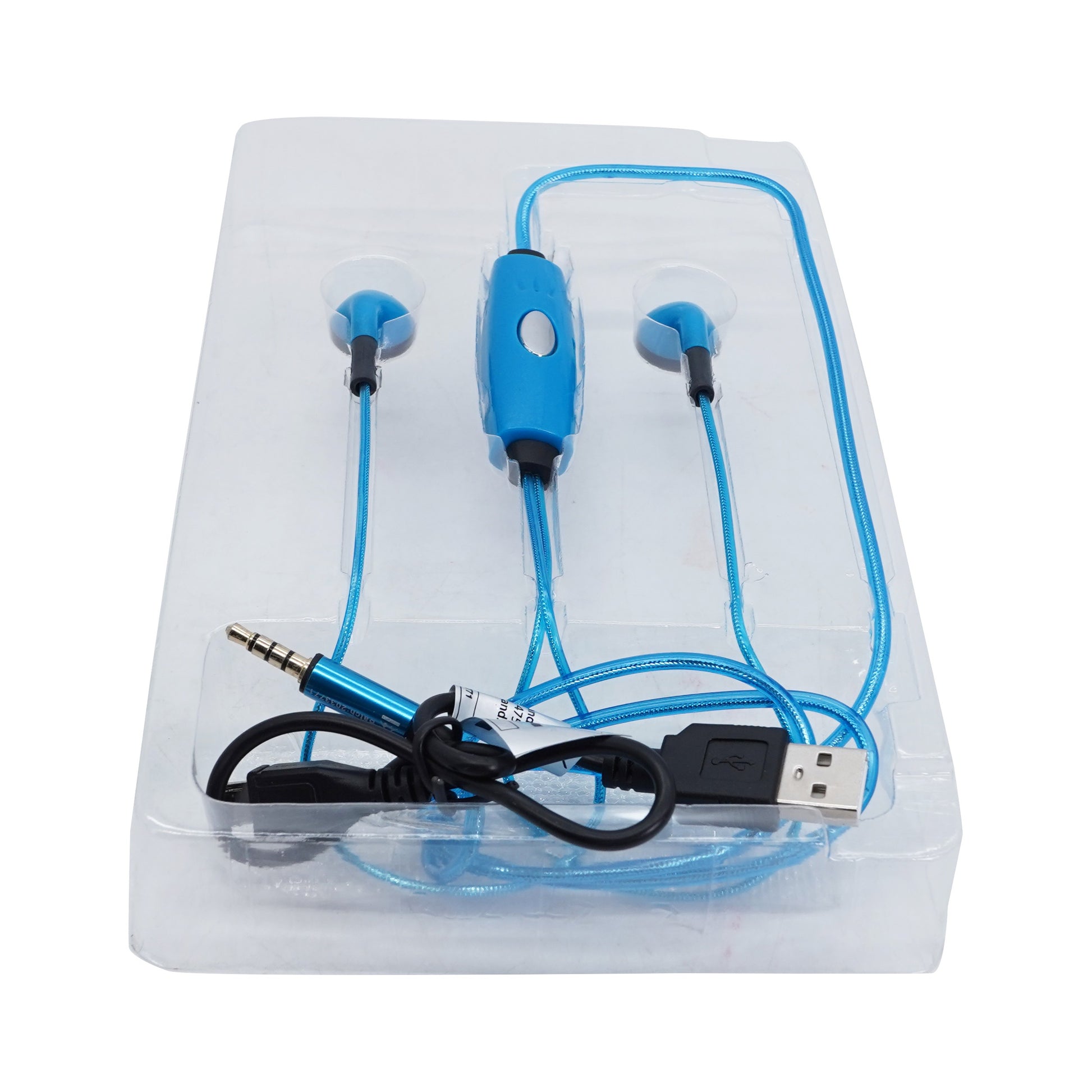 Căști Stereo Grundig cu LED și Microfon - Stil Luminos 63467