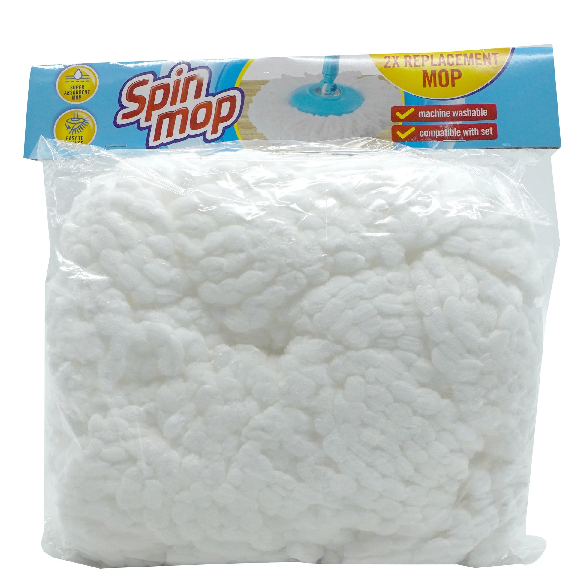 Set 2 rezerve mop rotativ, Spin Mop, 73542