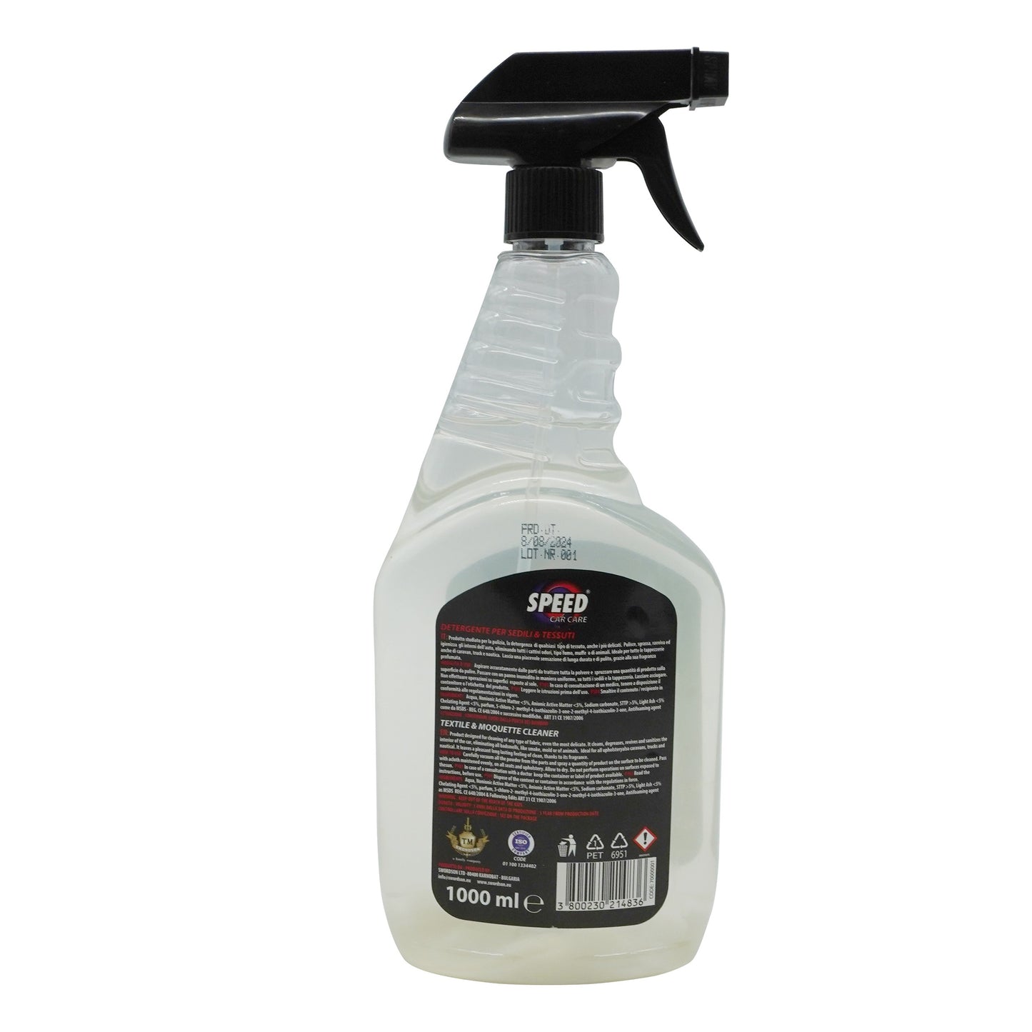 Solutie Spray curatare tapiterie si covoare, 1000ml, Speed, 14836