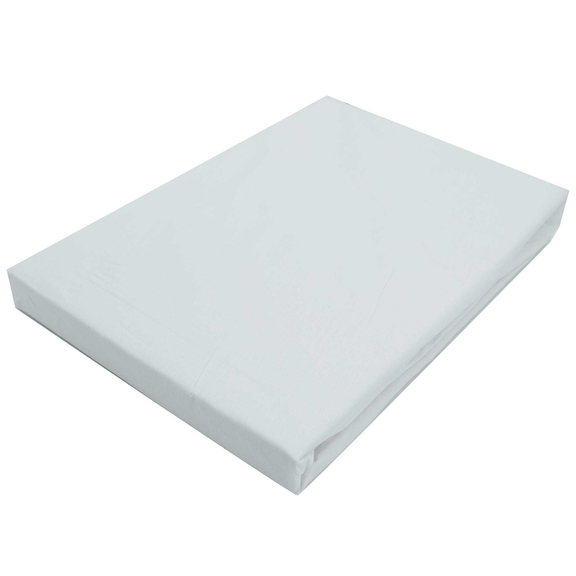 Husa saltea din bumbac, alb, 140x200, Soft Basic Topper, Walra, 3322Wh