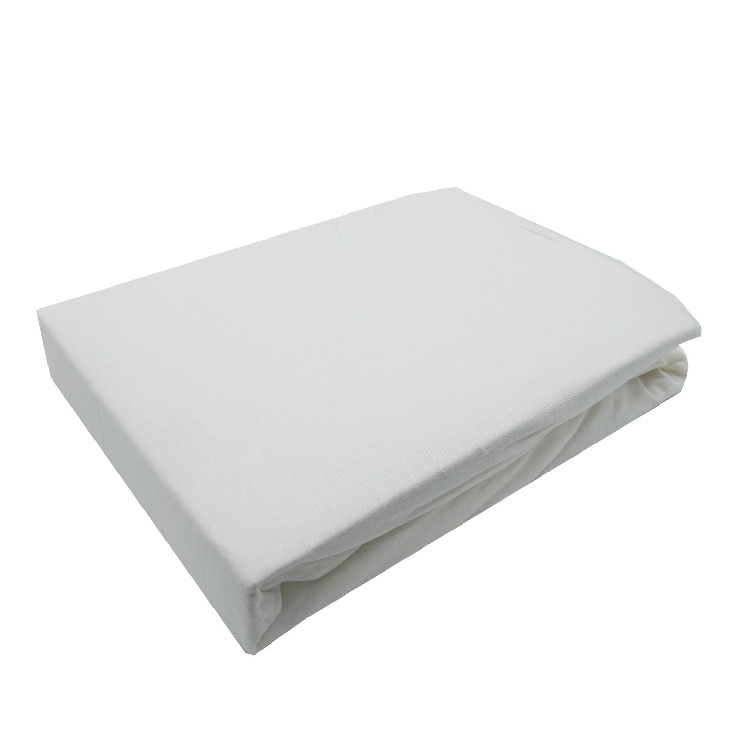 Husa saltea din bumbac, alb, 180x220 cm, Jersey Soft Basic, Walra, 5142Wh