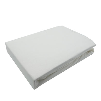 Husa saltea din bumbac, alb, 180x220 cm, Jersey Soft Basic, Walra, 5142Wh