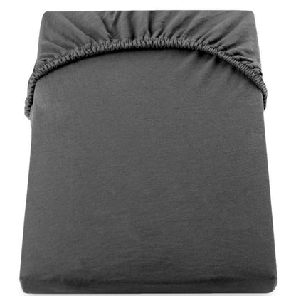 Husa saltea din bumbac, gri, 160x200 cm, Jersey Soft Basic Topper, Walra, 6309Gy