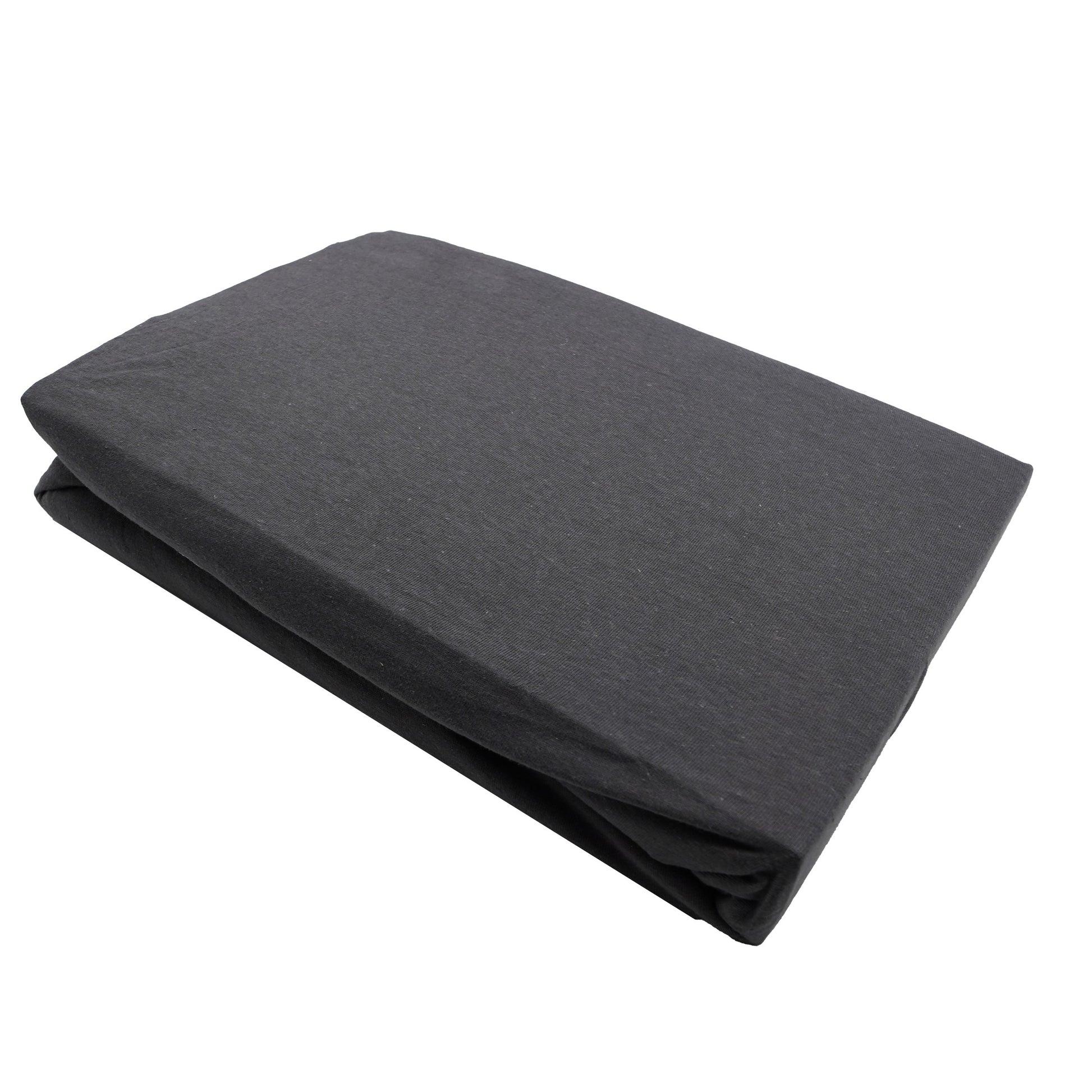 Husa saltea din bumbac, negru, 140x200 cm, Soft Basic Toper, Walra, 3445Blk