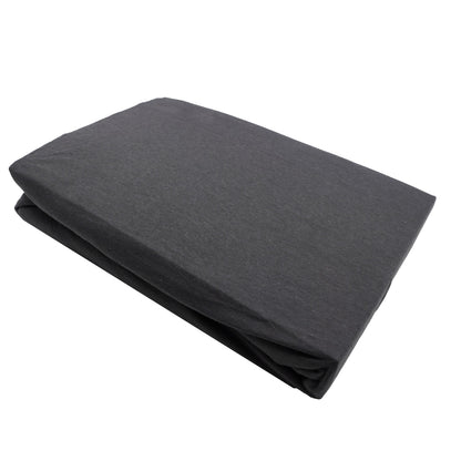 Husa saltea din bumbac, negru, 140x200 cm, Soft Basic Toper, Walra, 3445Blk