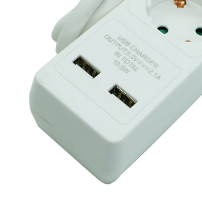 Prelungitor 3 prize si usb, 1.5m, 3500w, Benson, 24771