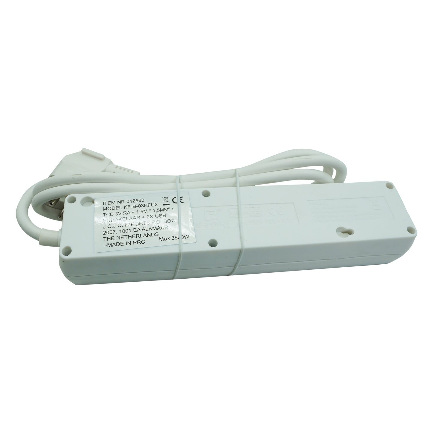 Prelungitor 3 prize si usb, 1.5m, 3500w, Benson, 24771