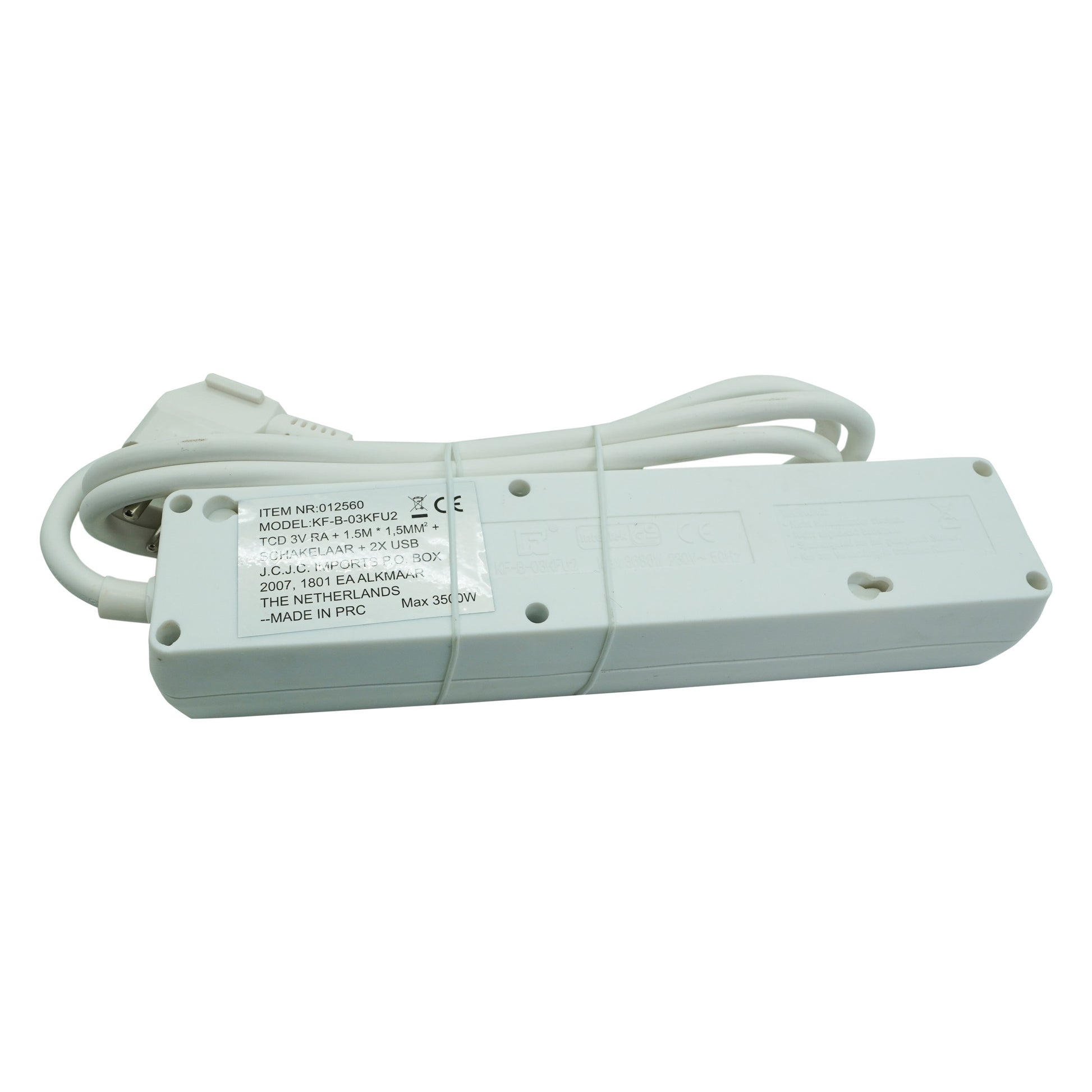 Prelungitor 3 prize si usb, 1.5m, 3500w, Benson, 24771